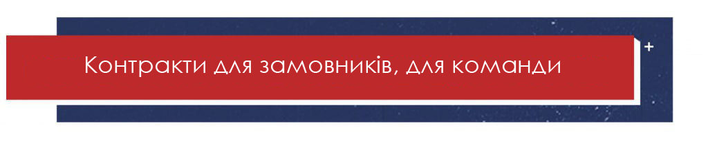 Контракти для замовників, для команди Контракти для замовників, для команди